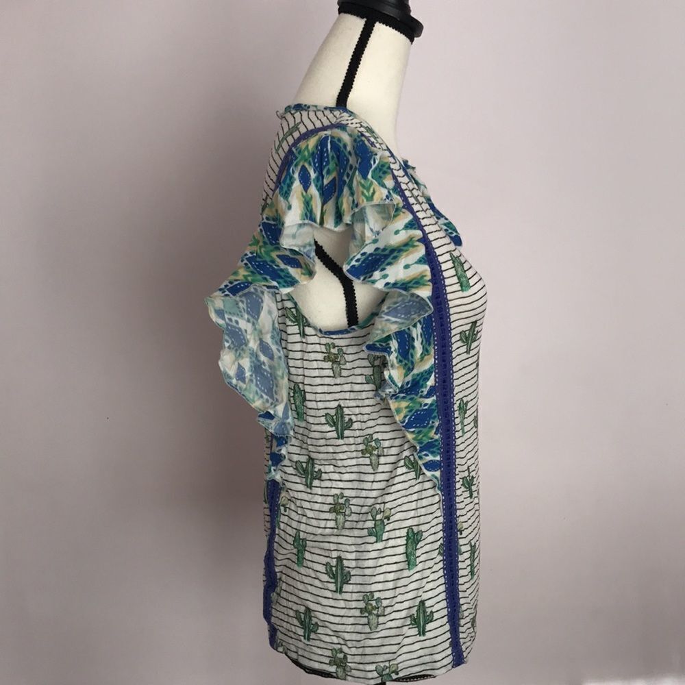 Anthropologie Conditions Apply Zofana Top size S - Picture 5 of 14
